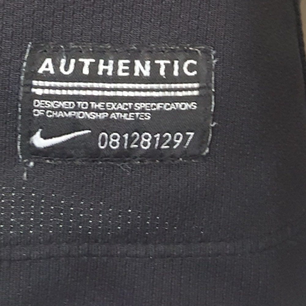 Men's Nike Dri-Fit Goalie Soccer Jersey Black Gray Park IV Long Sleeve S - Picture 6 of 12